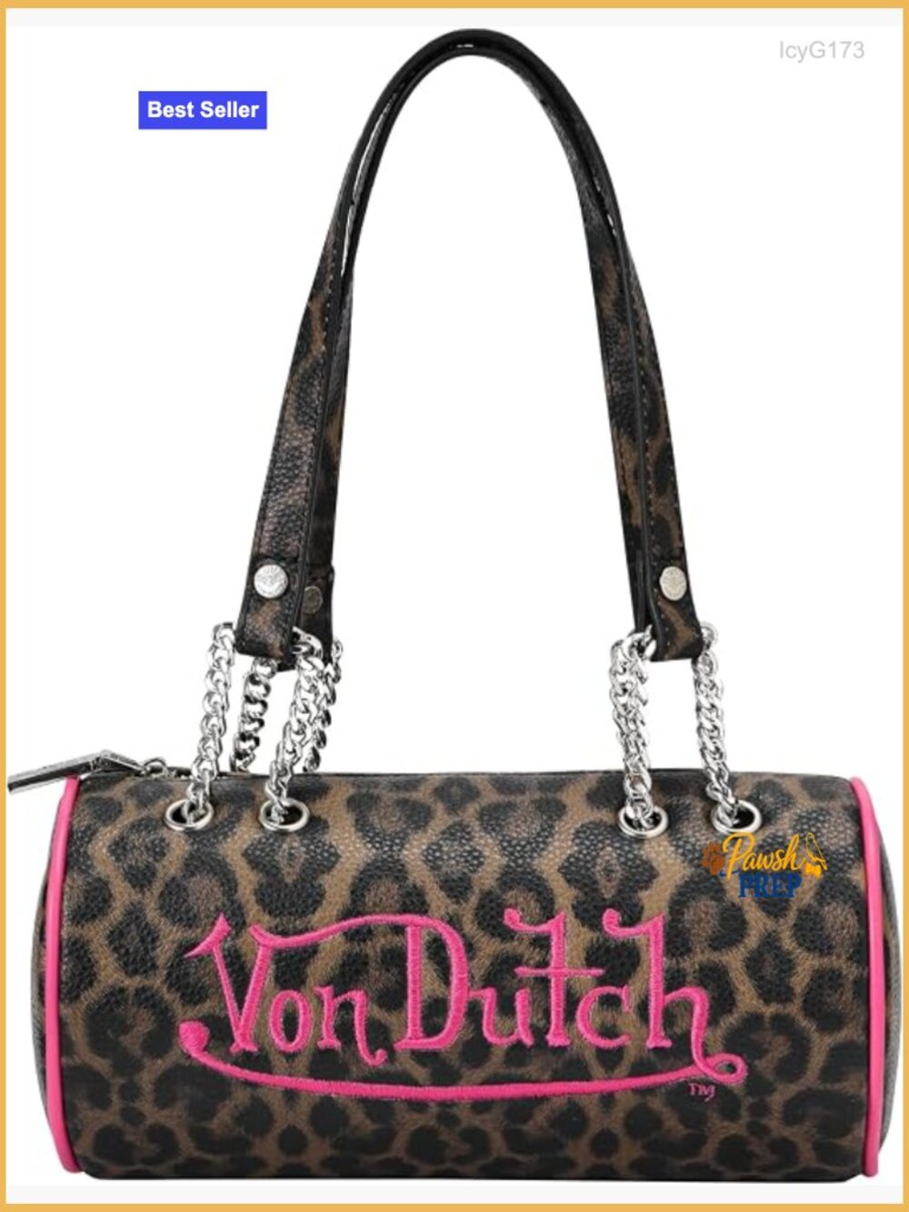 Vegan Leather Barrel Shoulder Bag Satchel Crossbody